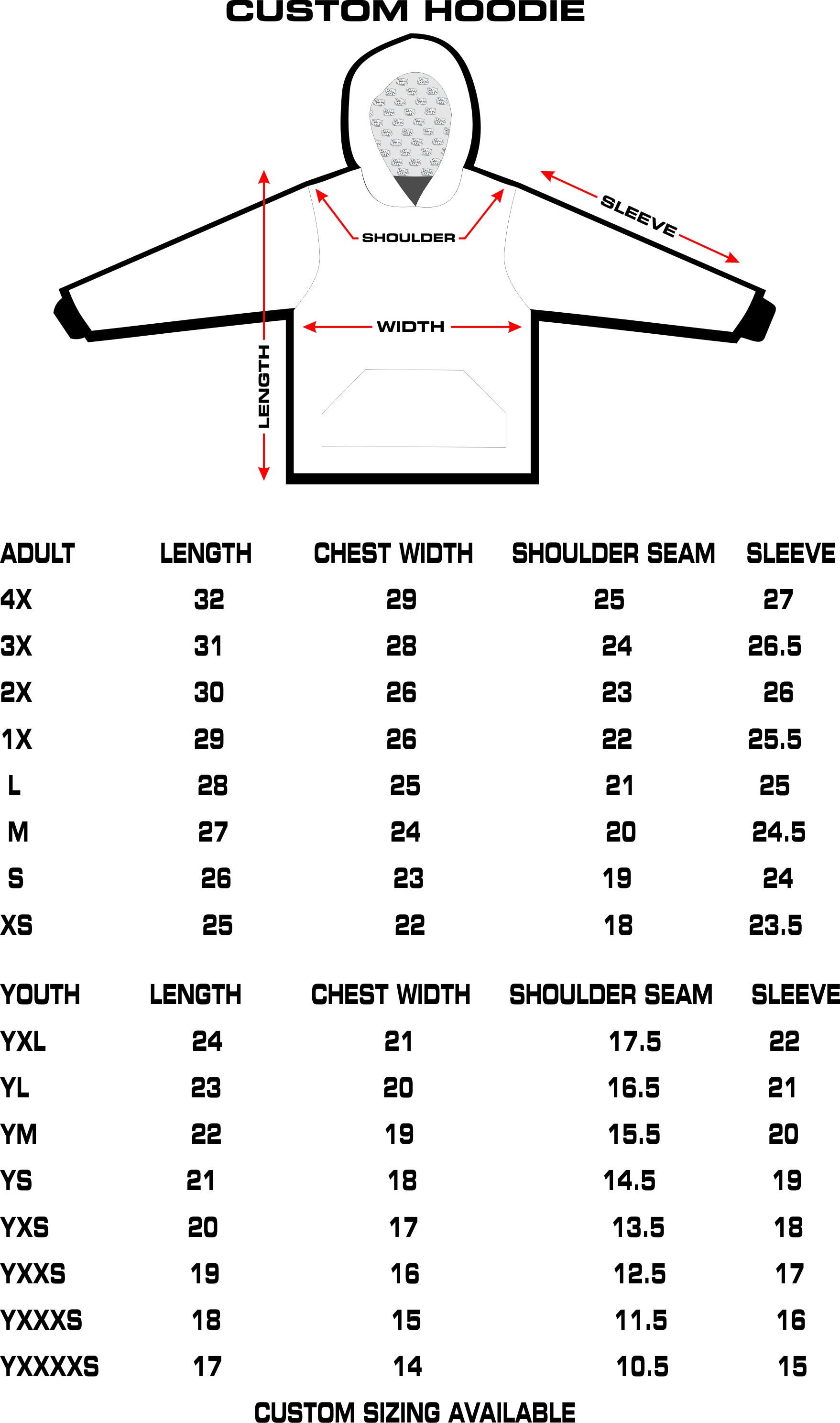 216-hoodie-size-chart – Potter Racing Products